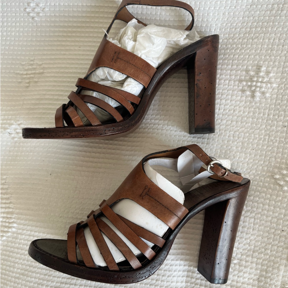 NWOT 4” gladiator sandal heels Kenneth Cole size 8